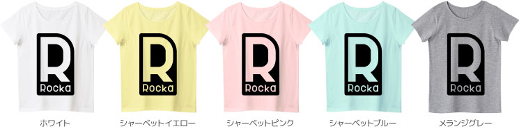 レディースTシャツカラーデザインリスト