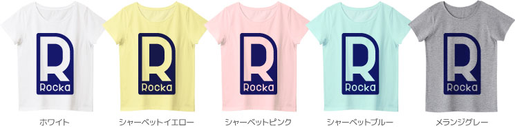 レディースTシャツカラーデザインリスト