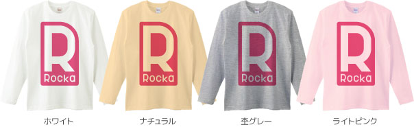 ロングTシャツカラーデザインリスト