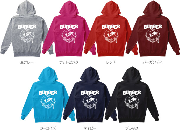 パーカーカラーデザインリスト