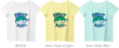 レディースTシャツカラーデザインリスト