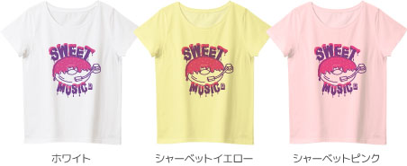 レディースTシャツカラーデザインリスト