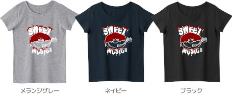 レディースTシャツカラーデザインリスト