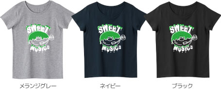 レディースTシャツカラーデザインリスト