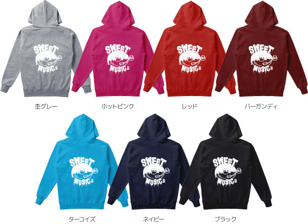 パーカーカラーデザインリスト