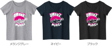 レディースTシャツカラーデザインリスト