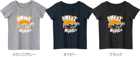 レディースTシャツカラーデザインリスト