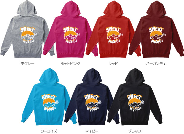 パーカーカラーデザインリスト