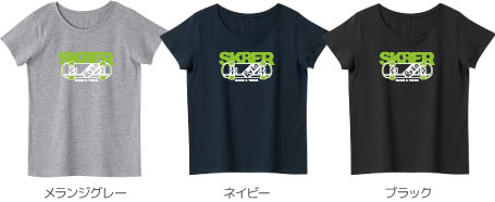 レディースTシャツカラーデザインリスト