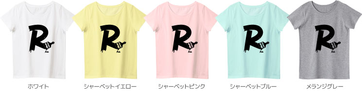 レディースTシャツカラーデザインリスト