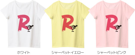 レディースTシャツカラーデザインリスト